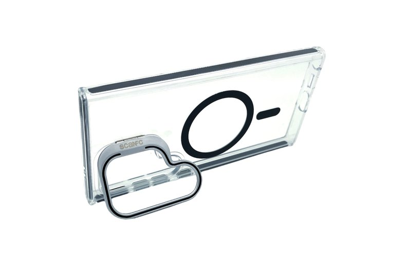 SCANFC build-in lens stand phone case (S24 ultra) - 手机壳/手机套 - 其他材质 