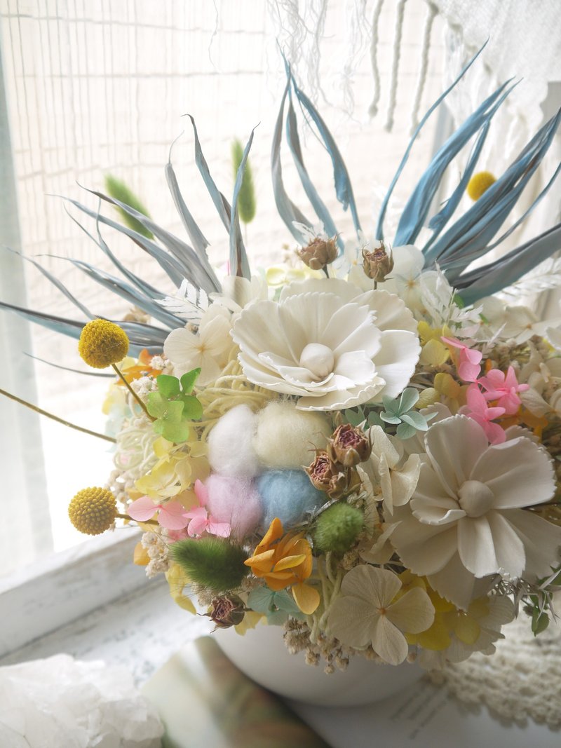 春舞(大).缤纷色系.干燥花.永生花.情人节.生日花礼 - 干燥花/捧花 - 植物．花 多色