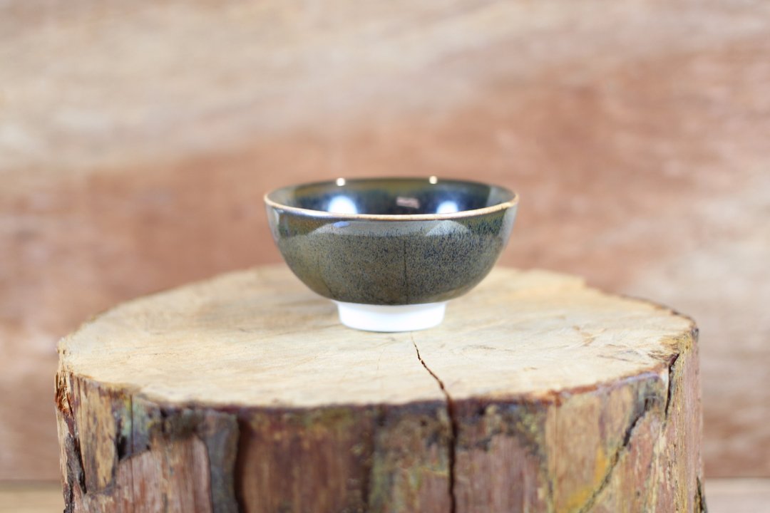 【沐春生活】油滴天目 圆满茶杯 莺歌名家叶敏祥作品 - 茶具/茶杯 - 陶 