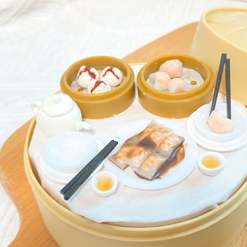 【港式】酒楼微缩场景 | 黏土摆设 | 微缩场景 - 其他 - 粘土 