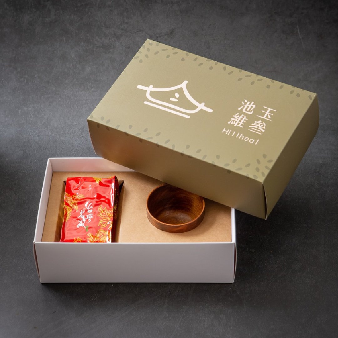 红玉品茗套组【红玉红茶/品茗漆杯】 - 茶 - 其他材质 绿色