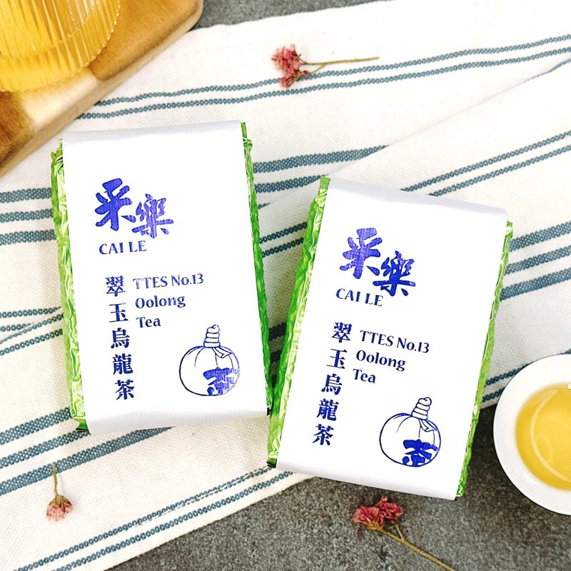 【采乐茶业】翠玉乌龙茶 TTES No.13 Oolong Tea - 150g - 茶 - 其他材质 白色