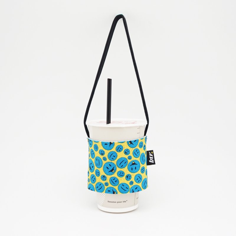 BLR 环保饮料提袋 袋我走 LT15 - 随行杯提袋/水壶袋 - 聚酯纤维 蓝色