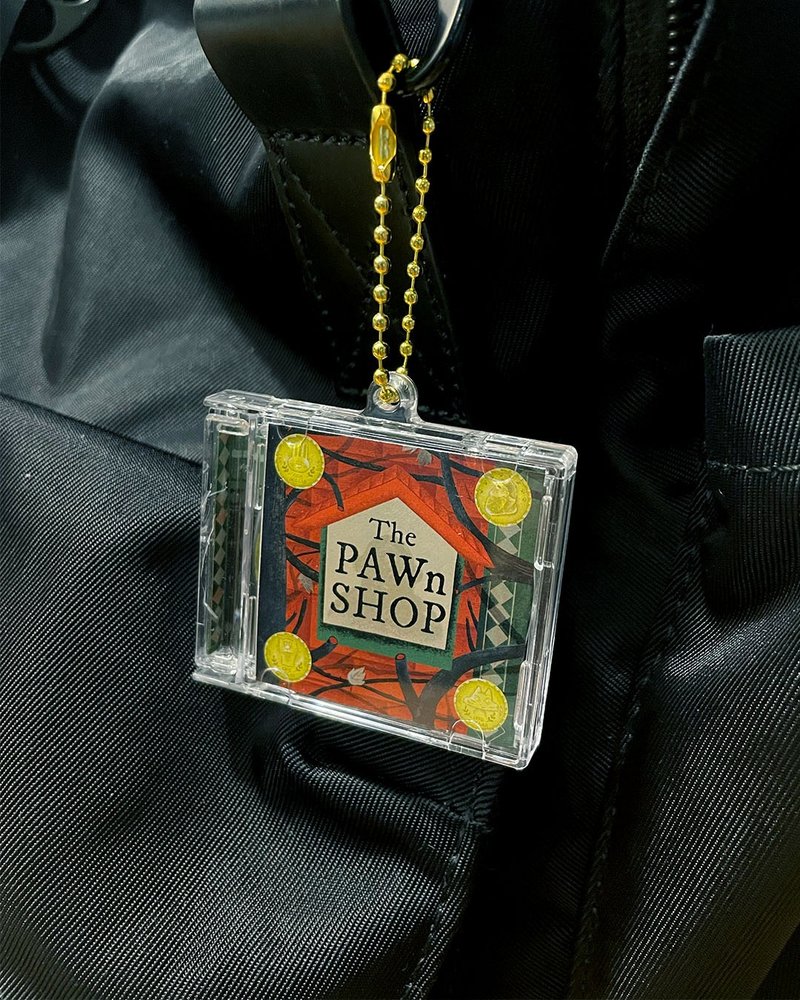 红屋顶杂货铺 NFC专辑感应钥匙圈 - 钥匙链/钥匙包 - 塑料 红色