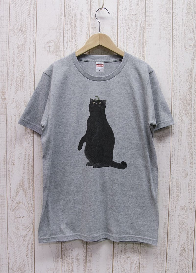 Frog Heather Gray / R005-T-GR - 中性连帽卫衣/T 恤 - 棉 灰色