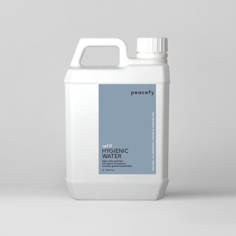 奈米离子清洁水・补充瓶 2L| 全方位居家清洁 - 其他 - 其他材质 白色