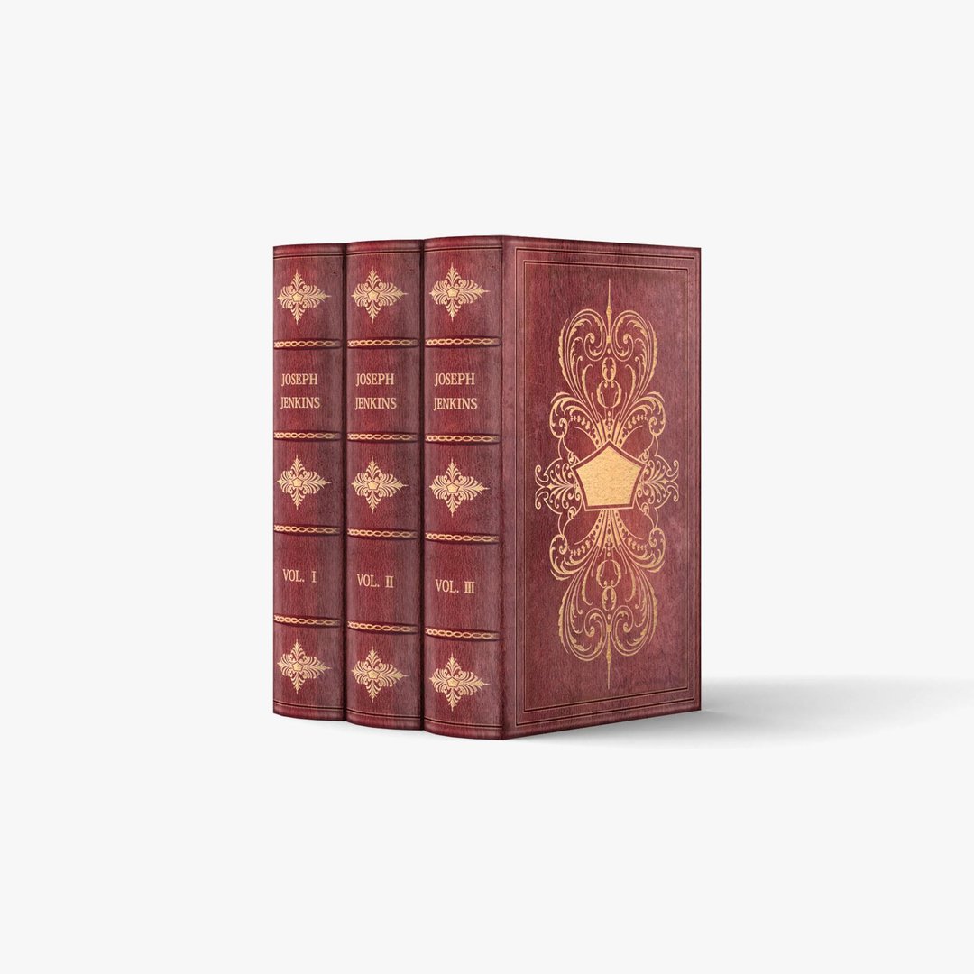 fake book boxes / WR I -01-A【XS / 3 books】 | 3D papercrafts, PDF templates - 图文模板设计 - 其他材质 