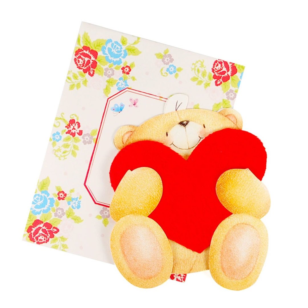 我心里的爱是这么大【Hallmark 立体卡片 甜言蜜语】 - 卡片/明信片 - 纸 红色