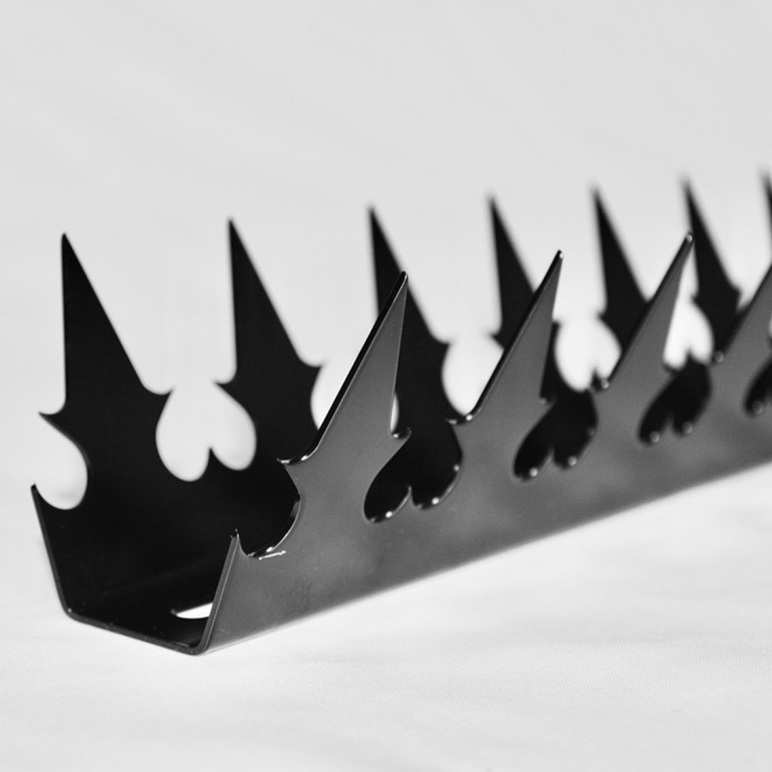 GizaGiza Heart Black V type 1 meter per section | Security Fence Spikes - 其他 - 不锈钢 黑色
