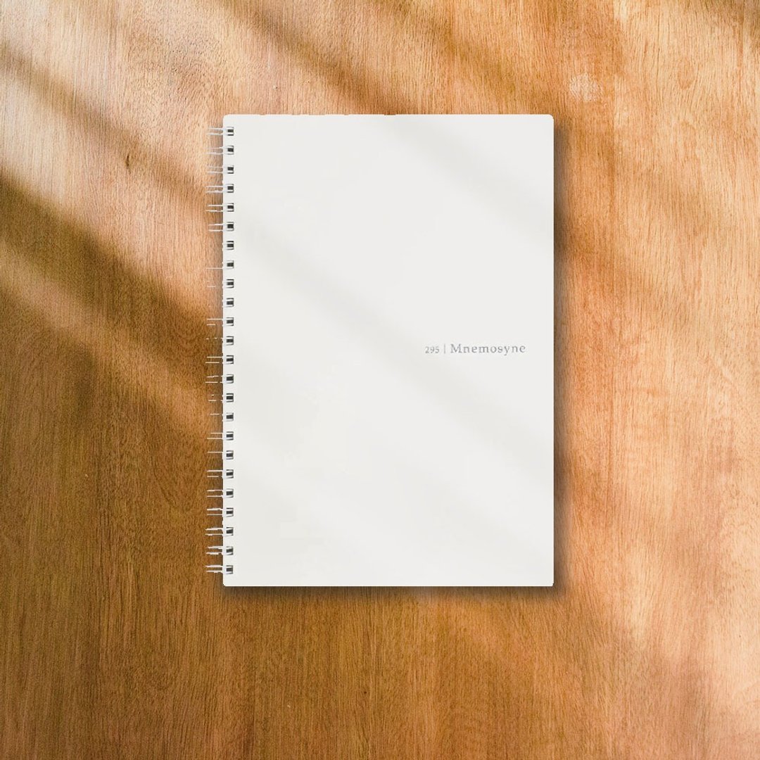 【Maruman】 Mnemosyne 软皮7mm横线笔记本 A5/米白 (原厂正货) - 其他 - 其他材质 白色