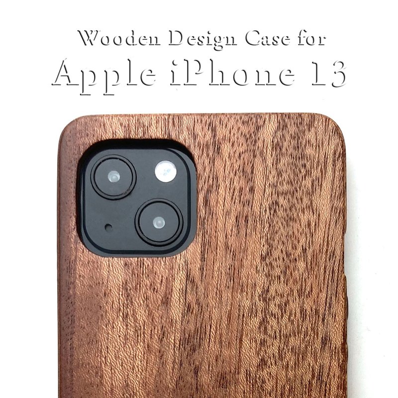 [Made to order] Achievements and secure support iPhone 13 custom-made wooden case - 手机壳/手机套 - 木头 