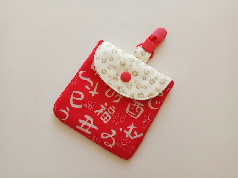 福字 红包收纳袋 过年专用宝宝红包袋 装红包用 红包袋 - 其他 - 棉．麻 红色