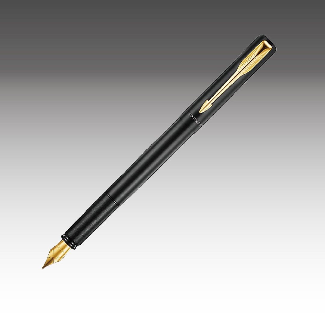 Parker 派克 新款威雅XL 黑杆金夹钢笔  免费刻字 - 钢笔 - 其他金属 黑色