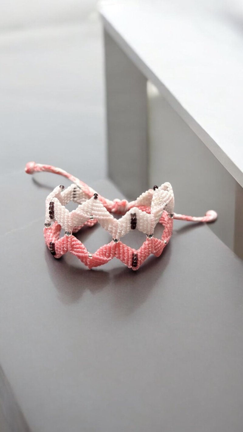 【手绳系列】 柔 美 时 光 | Macrame - 手链/手环 - 其他材质 
