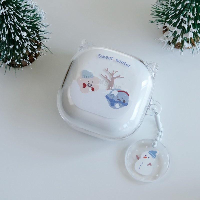 说好不砸头 Samsung Galaxy Buds 2/Pro/Live 耳机保护套 耳机壳 - 耳机收纳 - 塑料 透明