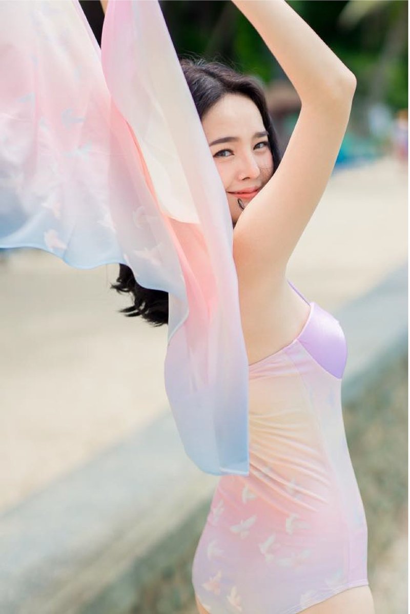 Sweet Skiy Fly Birds - 女装泳衣/比基尼 - 聚酯纤维 