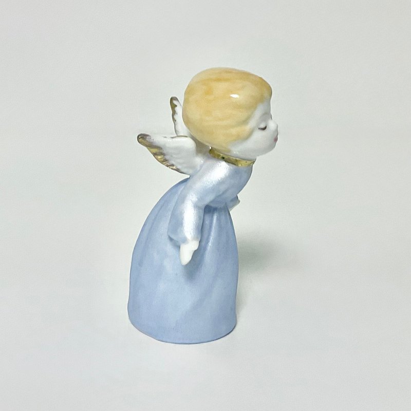 珍珠紫藤之吻 天使 - 玩偶/公仔 - 瓷 绿色