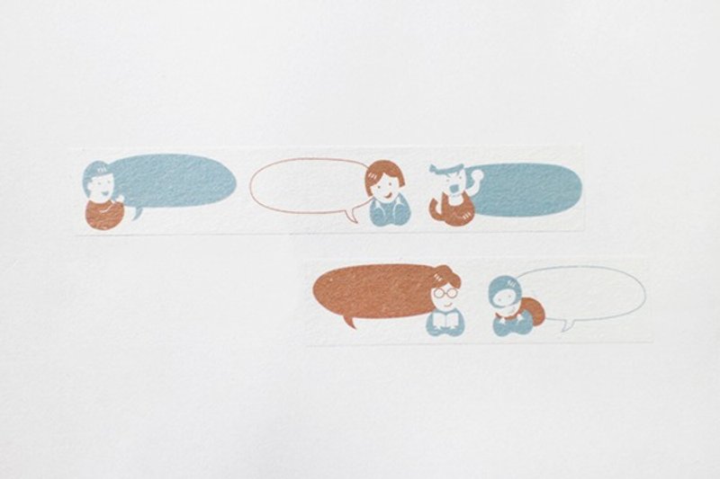 Maotu - 纸胶带 (有话要说) - 纸胶带 - 纸 白色