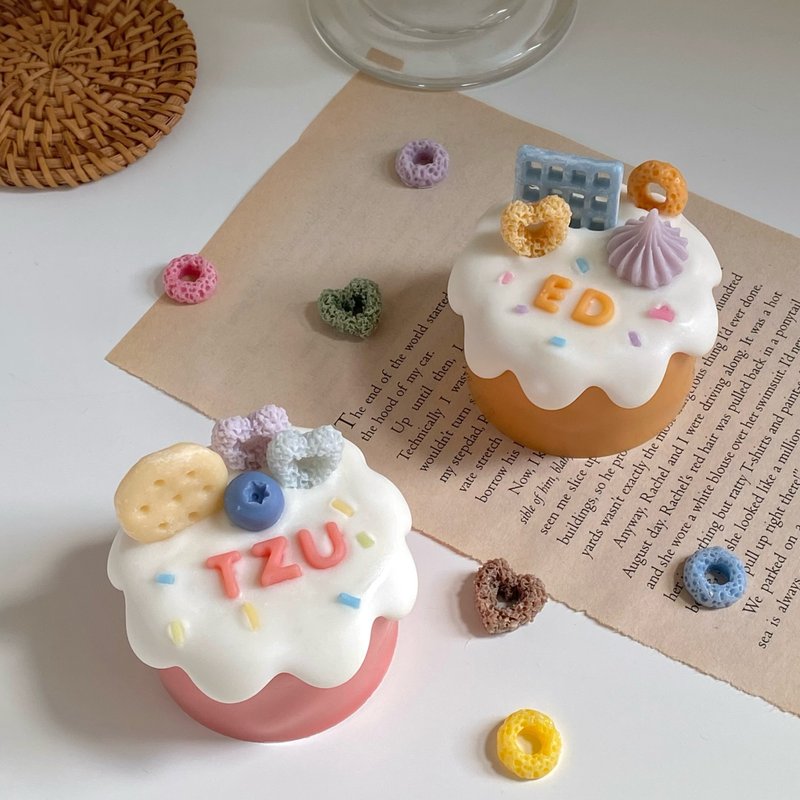 【蛋糕系列】定制化 2寸 蛋糕蜡烛 生日礼物 - 蜡烛/烛台 - 蜡 