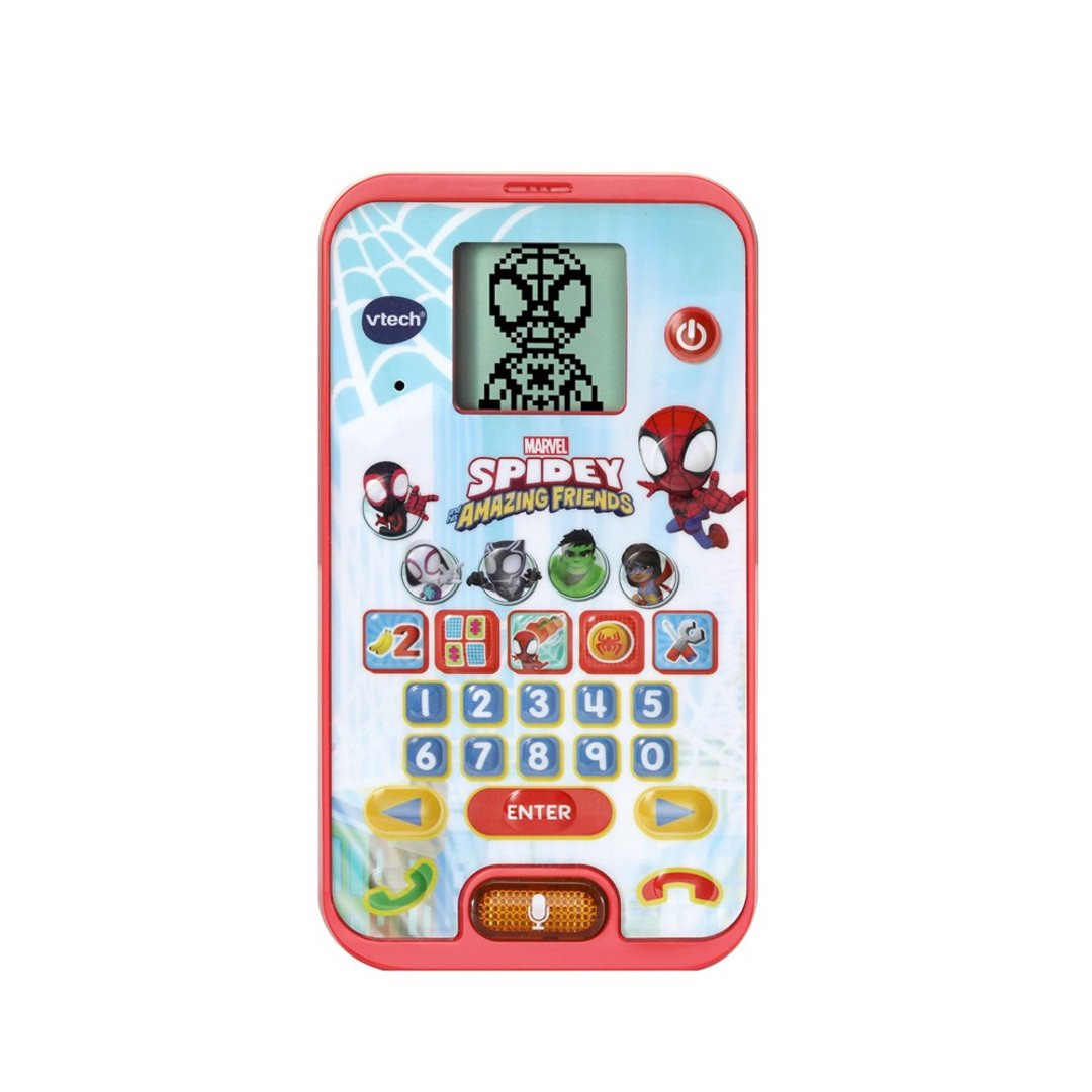 Vtech　蜘蛛人智慧学习交互小手机 - 玩具/玩偶 - 塑料 