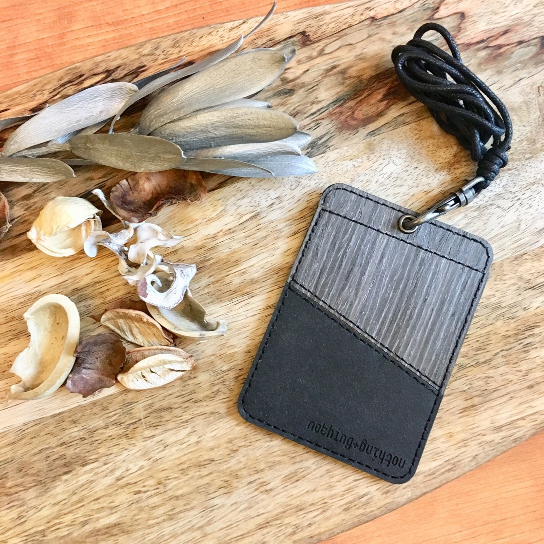 木皮配洗水牛皮纸证件套 - 证件套/卡套 - 其他材质 
