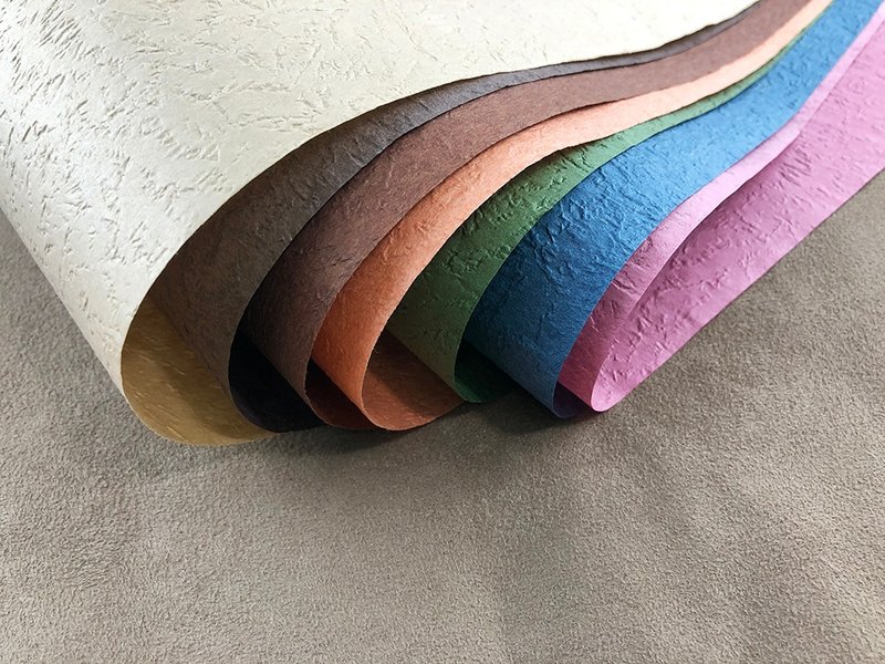 手感压纹雾面包装纸/台湾制 - 包装材料 - 纸 多色