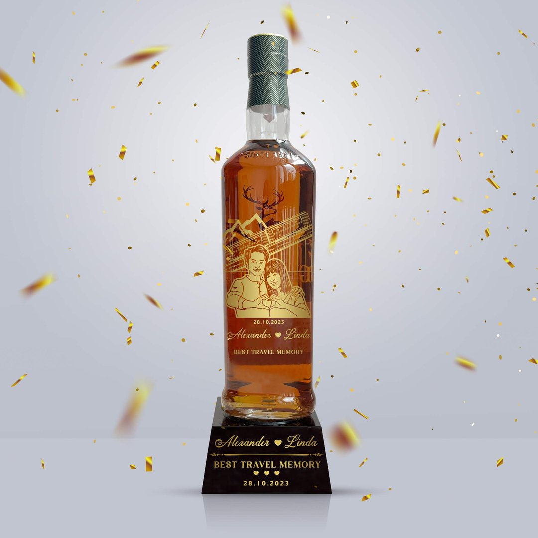 奖座订制| Glenfiddich 18 奖座礼物 文字雕刻礼物  定制化礼物 - 酒类 - 玻璃 