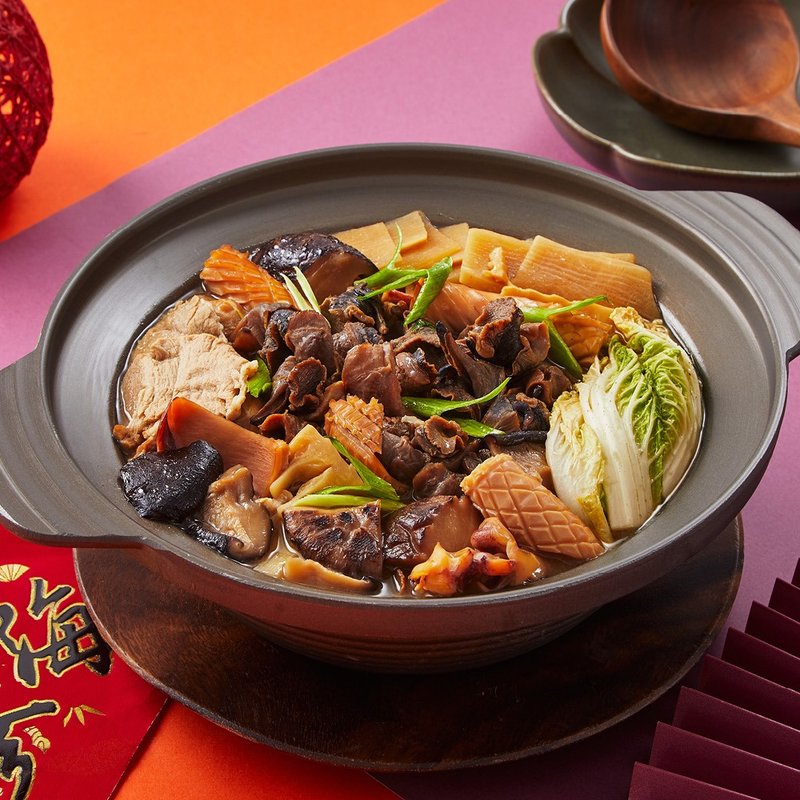 (预购)【锦霞楼】鱿鱼螺肉蒜-1000g(固形物350g) - 其他 - 其他材质 红色