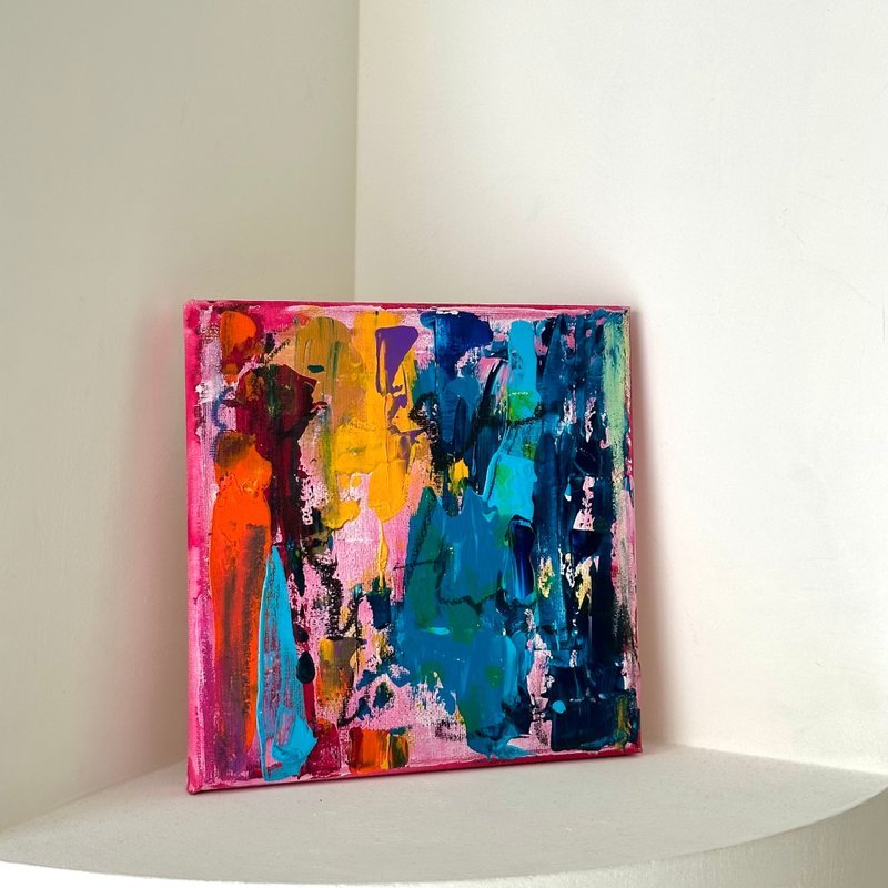 轨迹 压克力抽象画作 情绪风景 - 海报/装饰画/版画 - 压克力 