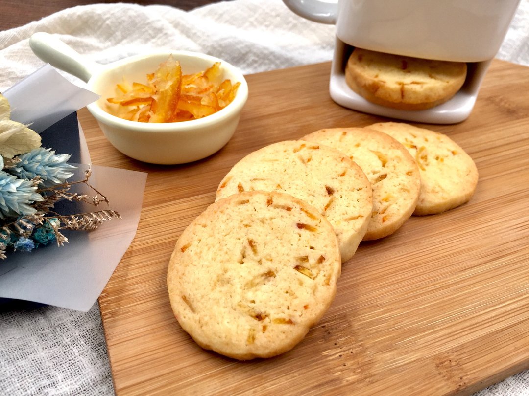 糖渍橘皮手工饼干 - 手工饼干 - 新鲜食材 