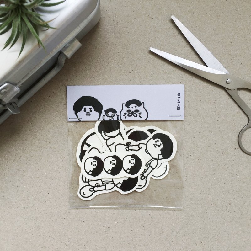 小黑色防水贴纸-介太 - 贴纸 - 塑料 黑色