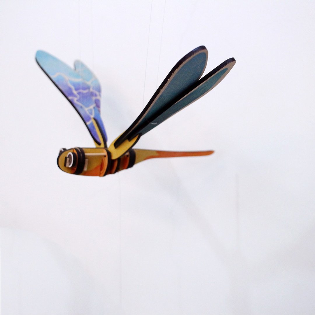 机关玩具 - 蜻蜓dragonfly - 玩具/玩偶 - 木头 咖啡色
