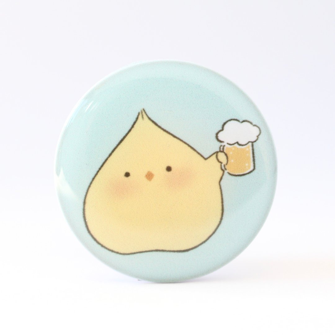 Grip Tok - Chick P. Gripping Beer - 手机配件 - 塑料 蓝色
