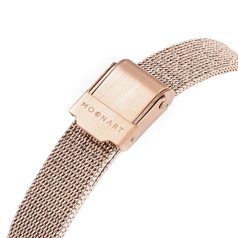 【MOONART】原装牛皮及金属表带(各款) - 女表 - 不锈钢 金色