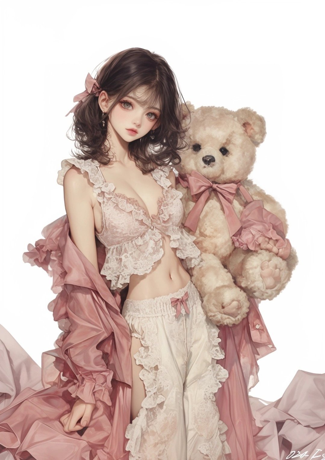 【PINKOI限定】【七月限定熊熊系列组合】 拼贴贴纸・随机包 20张组 - 贴纸 - 纸 