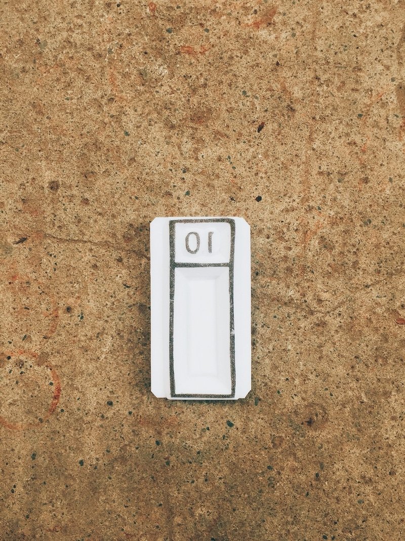 简约日期 - 印章/印台 - 其他材质 