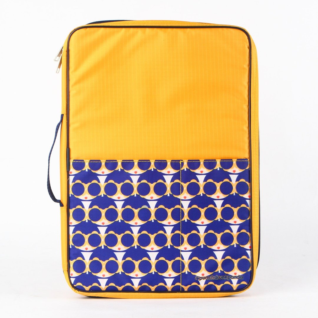 That Blue Girl Daily Organizer - 文件夹/资料夹 - 防水材质 黄色