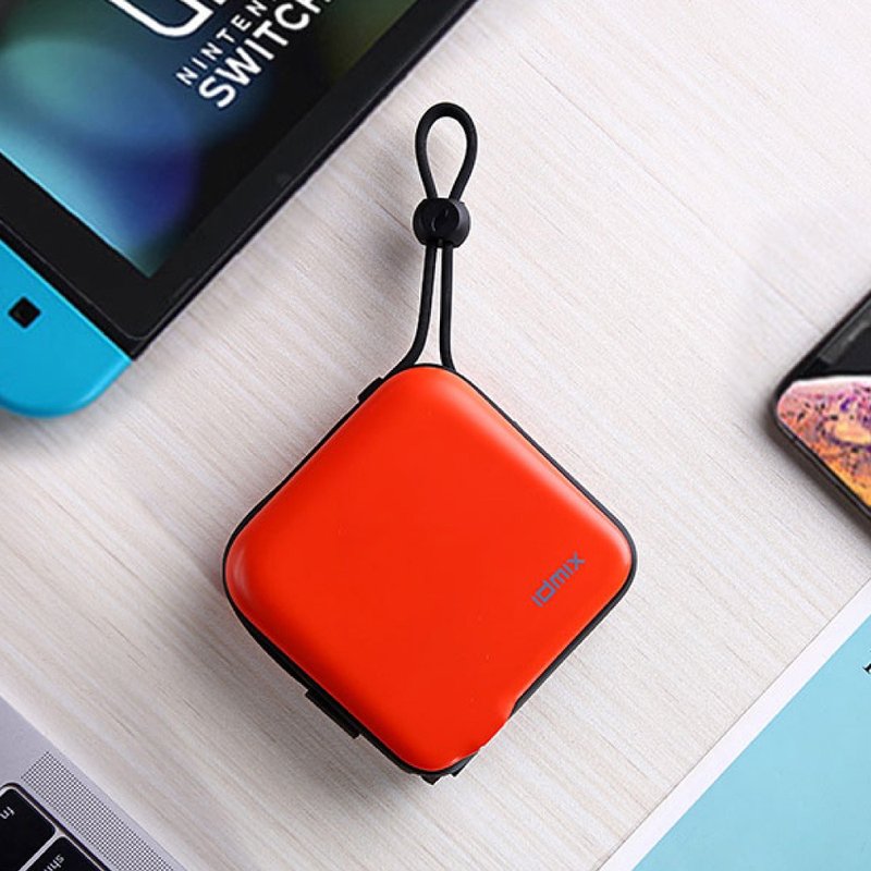 idmix MR CHARGER 10000 TYPE-C 旅充式行动电源(CH05C)-有标示wh - 充电宝/传输线 - 其他材质 橘色