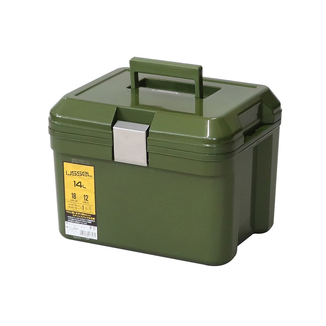 JEJ   COOLER BOX户外手提式保冷箱  14L - 收纳用品 - 塑料 