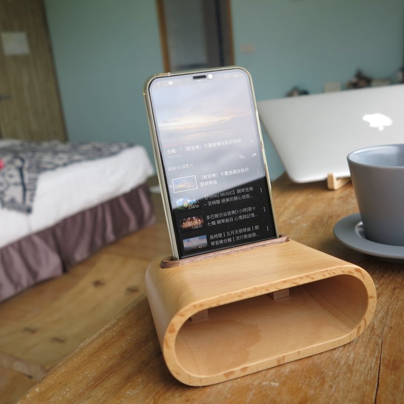 iw-speaker 原木扩音器 - 扩音器/喇叭 - 木头 咖啡色