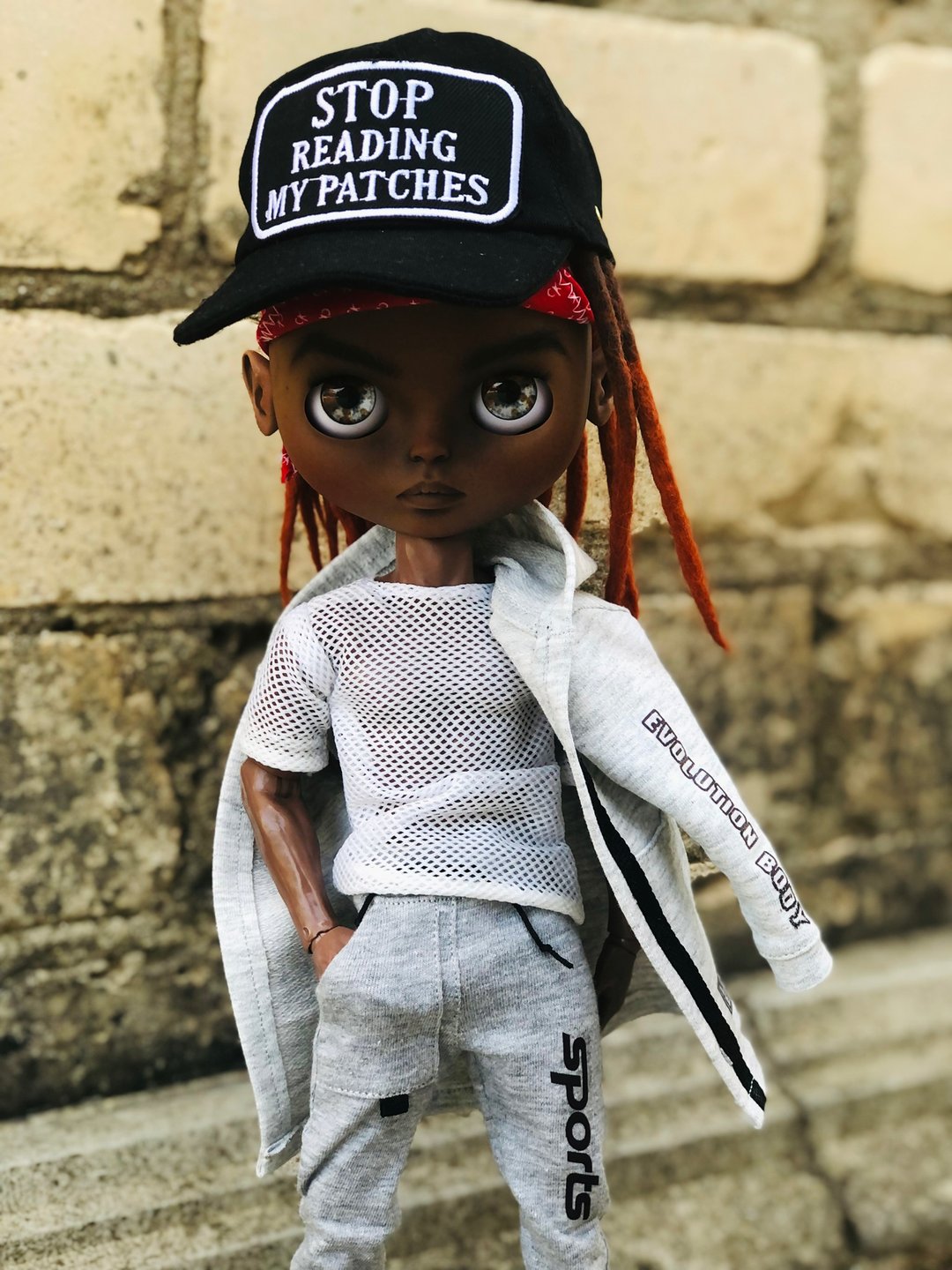 Custom blythe boy doll - 玩偶/公仔 - 塑料 多色