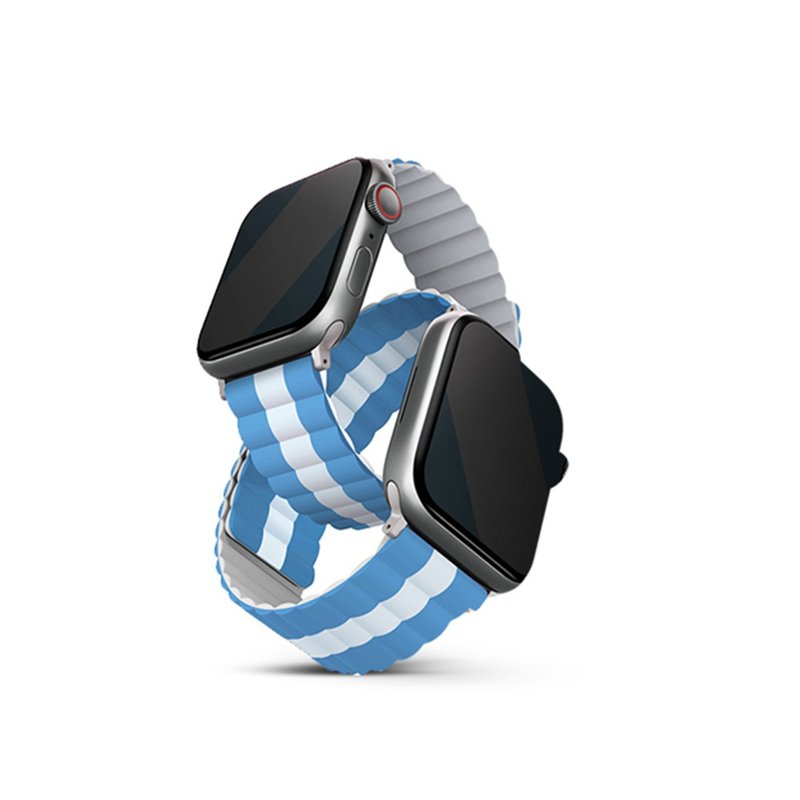 Apple Watch Revix 世足限定 防水磁吸表带 44/45/49mm-阿根廷白 - 表带 - 硅胶 白色