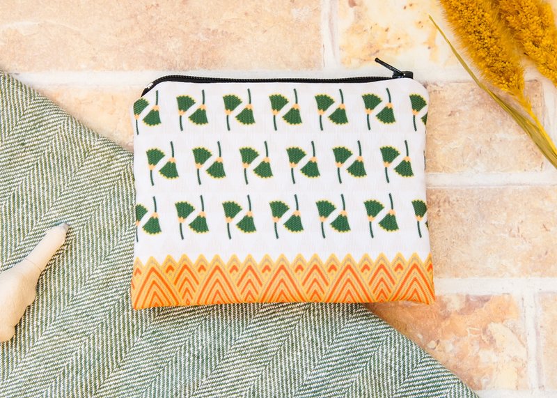 万用零钱包 - 荷叶 - 零钱包 - 聚酯纤维 绿色