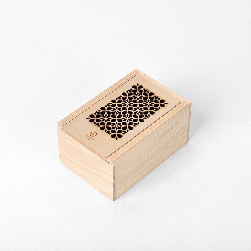 点茶1869台湾茶系列-单入经典窗花(阿里山瑞峰 金萱乌龙50g) - 茶 - 木头 