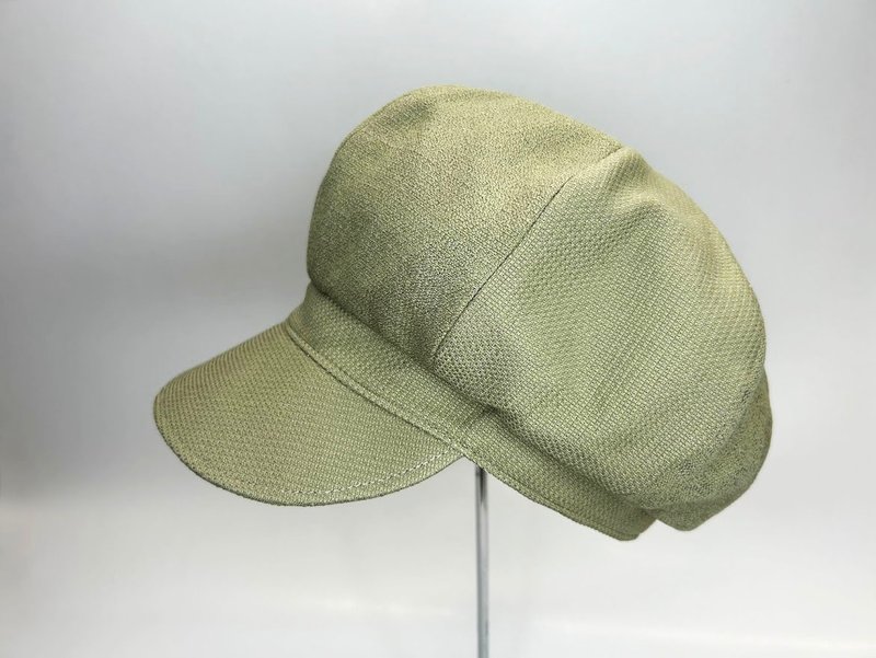 报童帽/贝蕾帽 H01-032 芥末绿色 (独一商品) - 帽子 - 其他材质 