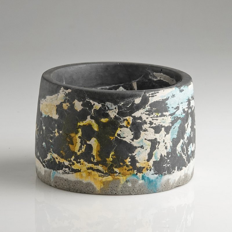 水泥盆器 - 花瓶/陶器 - 水泥 