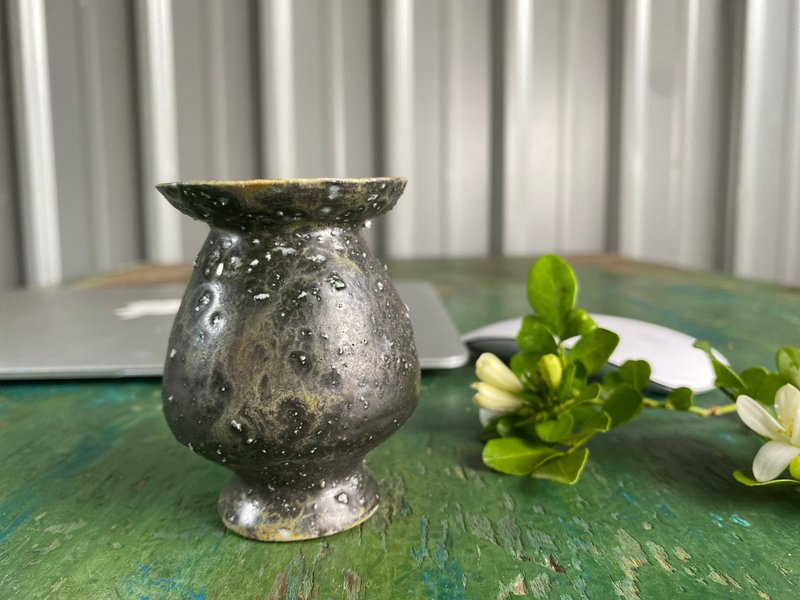柴烧手作小花器  居家 / 茶席小花器 - 花瓶/陶器 - 陶 