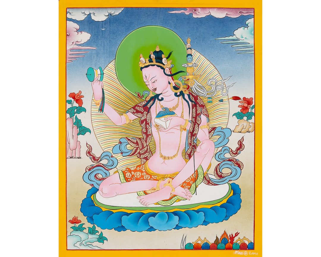 那罗巴圣道唐卡 - 精神智慧的旅程 - 墙贴/壁贴 - 其他材质 多色