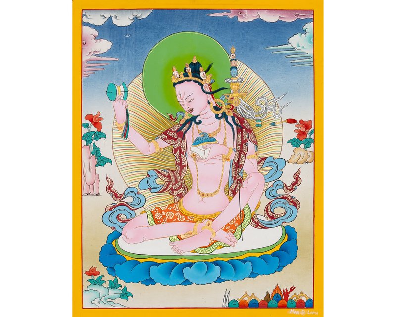 那罗巴圣道唐卡 - 精神智慧的旅程 - 墙贴/壁贴 - 其他材质 多色