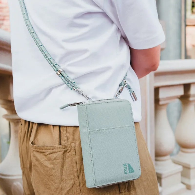 全境防水 多功能护照旅行包  Water_Shed Passport Holder 龙井绿 - 皮夹/钱包 - 环保材料 绿色